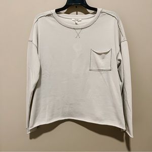 NWT Splendid cropped sweatshirt - size large